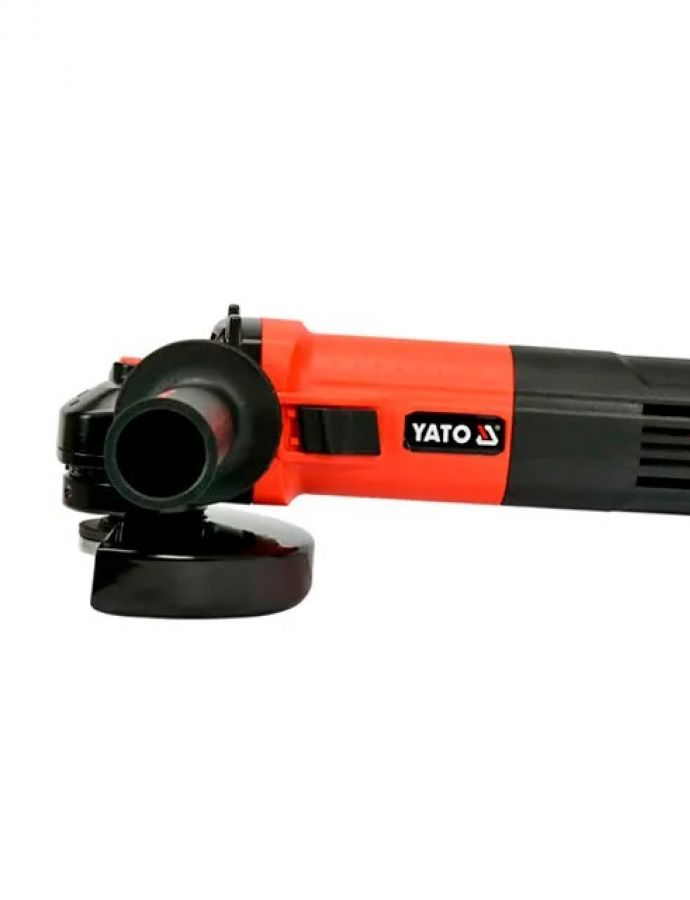 Углошлифовальная машина Yato 125 мм, 1100 Вт, 3000–12000 об/мин 1
