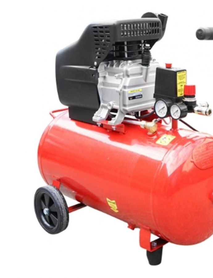 Компрессор воздушный 50л, 1,5 кВт/2 л.с, 8 бар, объем 184 л BK 1