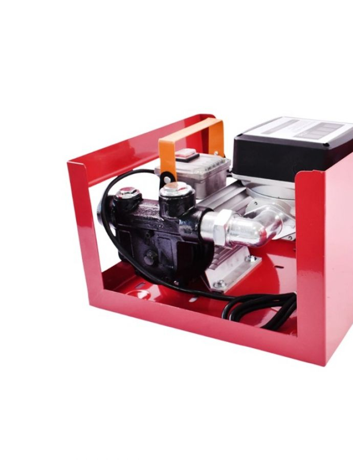 Насоса для перекачки топлива220V 550W расход 60 л/мин, со счетчиком шлангом 1,5 1