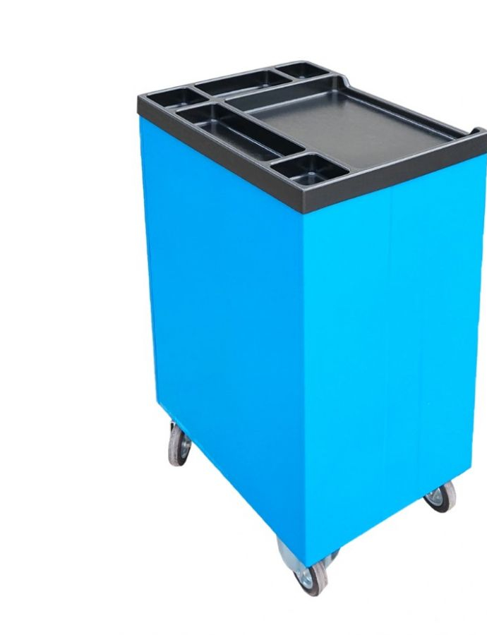 Тележка для инструментов метал. с 5 ящиками 450х700х890мм BK 5