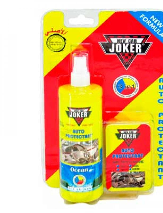 Spray silicon de bord cu burete vanilie JOKER 250ml +10% 2