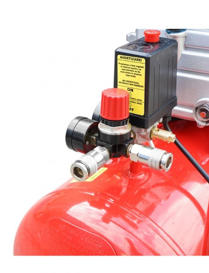 Компрессор воздушный 50л, 1,5 кВт/2 л.с, 8 бар, объем 184 л BK 10