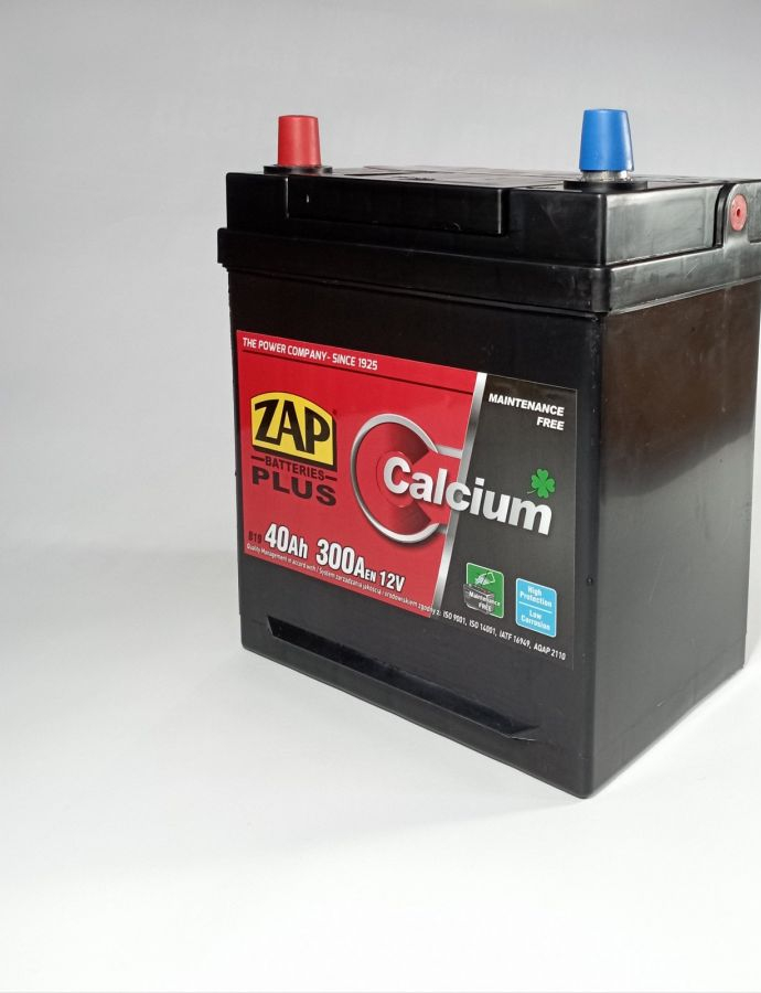 Acumulator ZAP 40 Ah Plus Japan Cars + stinga 300A 1