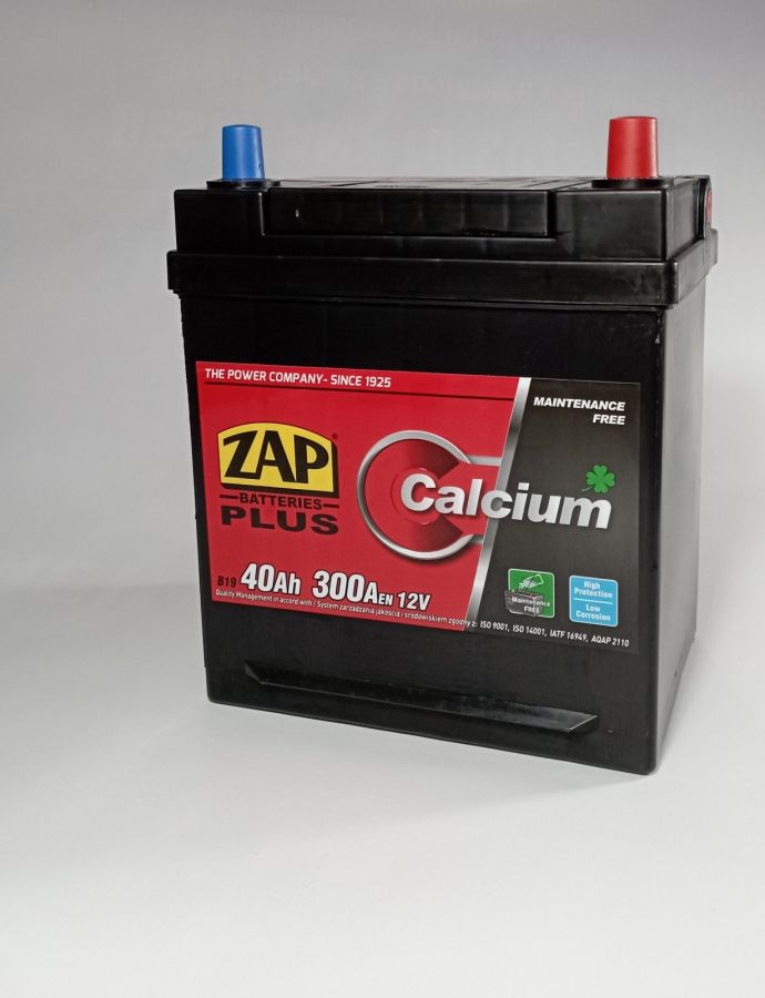 Acumulator auto ZAP 40 Ah Plus 300A Japan Cars 2