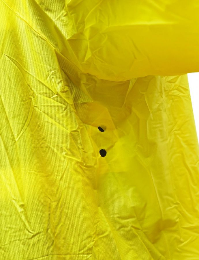 Плащ дождевик жёлтый размер L с капюшоном BK 1