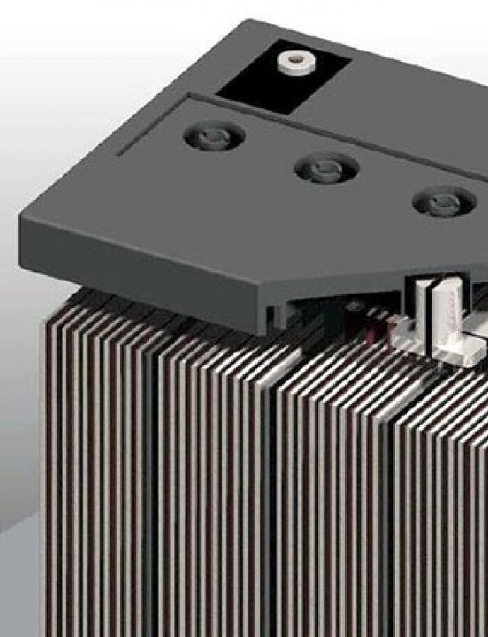 Аккумулятор автомобильный POVVER 100Ah Jap (Mutlu) S3 900A 2