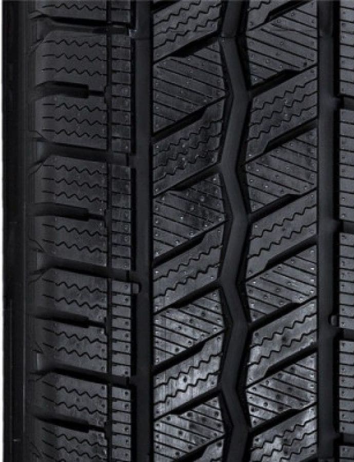 Зимняя легкогрузовая шина HANKOOK RW12 195/70R15C 104/102R – надежность, сцепление и безопасность для коммерческого транспорта. 1