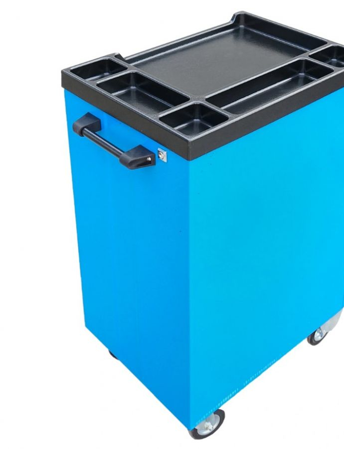 Тележка для инструментов метал. с 5 ящиками 450х700х890мм BK 4