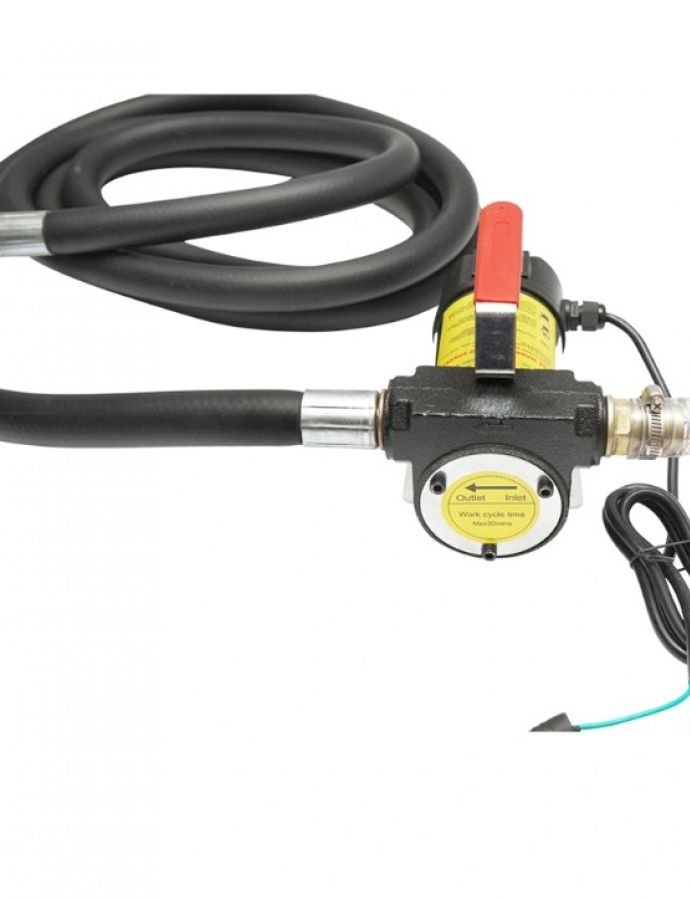 Насос для перекачки топлива+пистолет 12В 45л/мин BK Germany 6