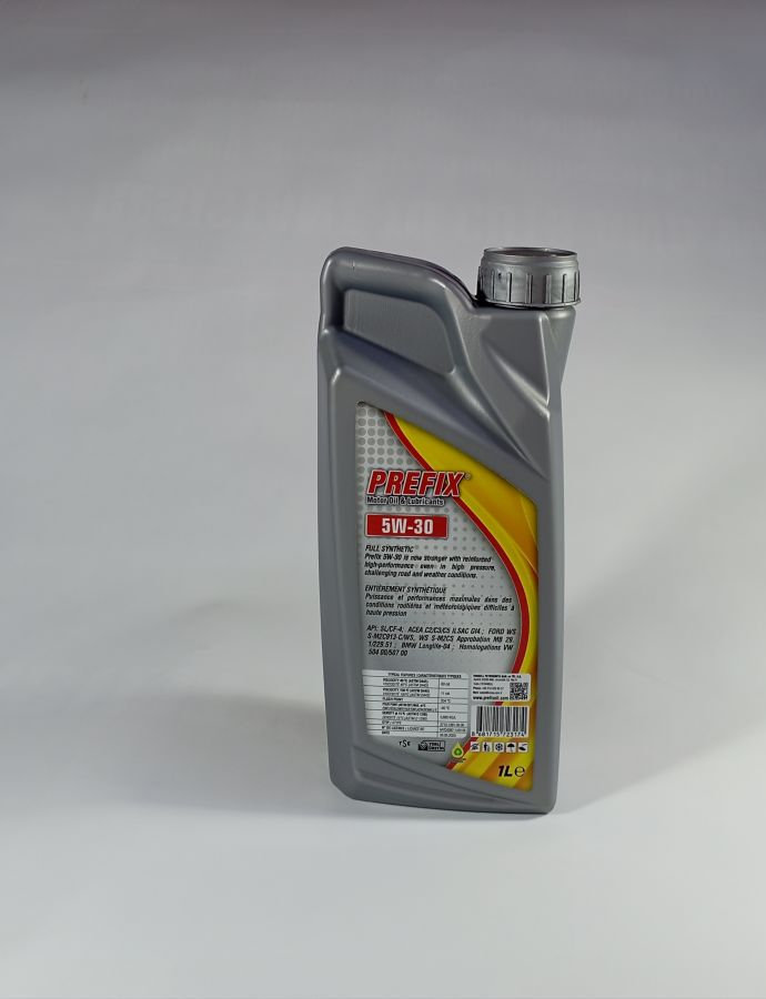 Синтетическое моторное масло PREFIX 5W-30 Syntetic Gasoline&Diesel 1л. SL/CF-4 2