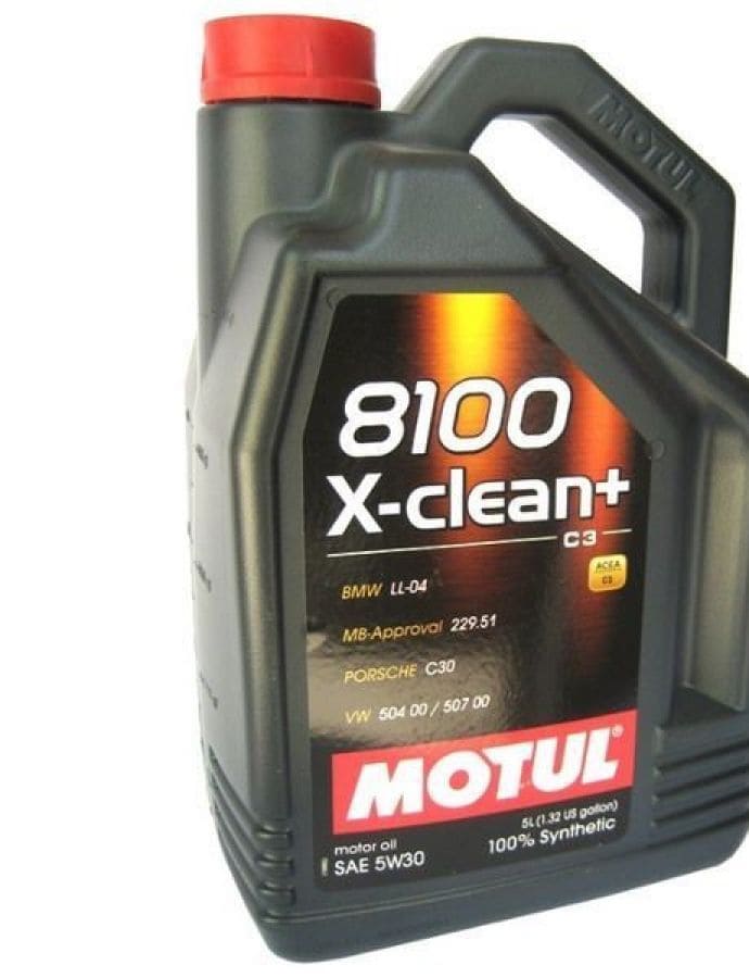 Ulei de motor Motul 8100 X-Clean+ 5W-30 5L sintetic 3