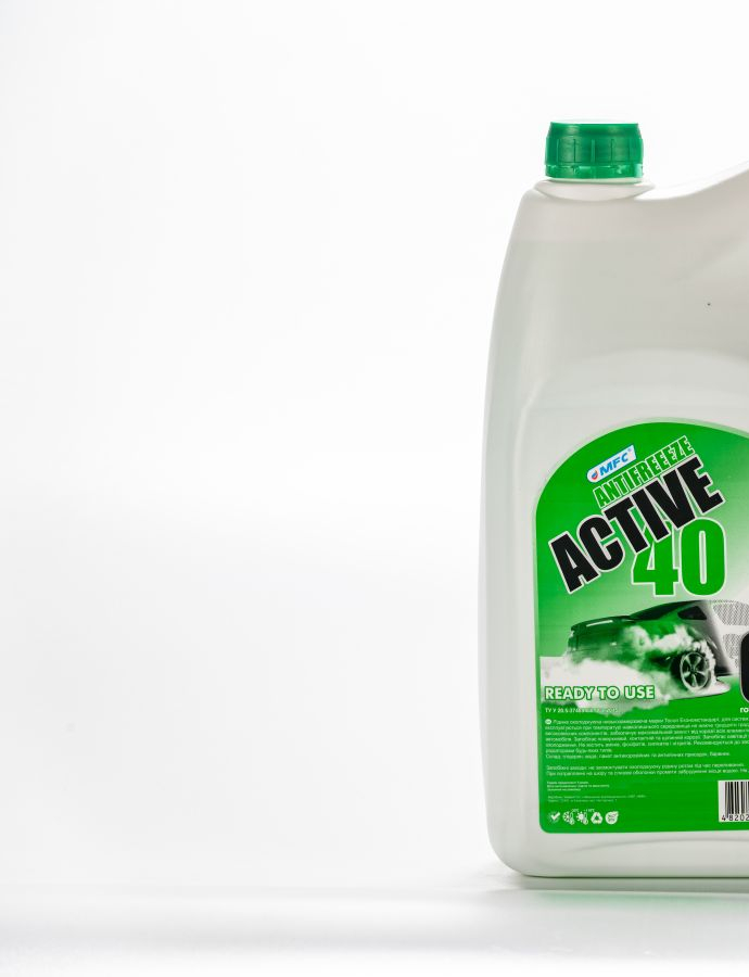 Антифриз ACTIVE GREEN- 40 1. (зеленый) 3