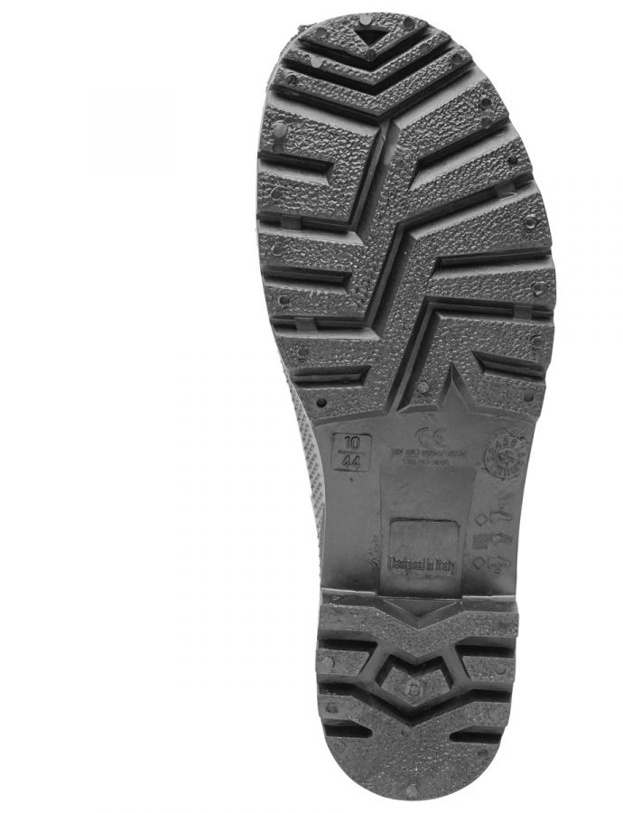 Сапоги резиновые защитные зелёные со стальным носком размер 42 BK 005GB 1