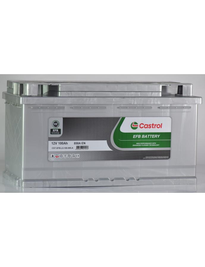 Аккумулятор CASTROL 100 Ah EFB 353×175×190