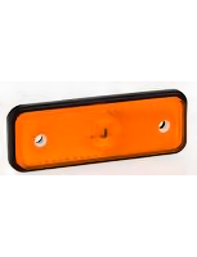 Lampă FT-004 Z de gabarit galbenă cu soclu — lampă de poziție pentru remorci, camioane și utilaje speciale.