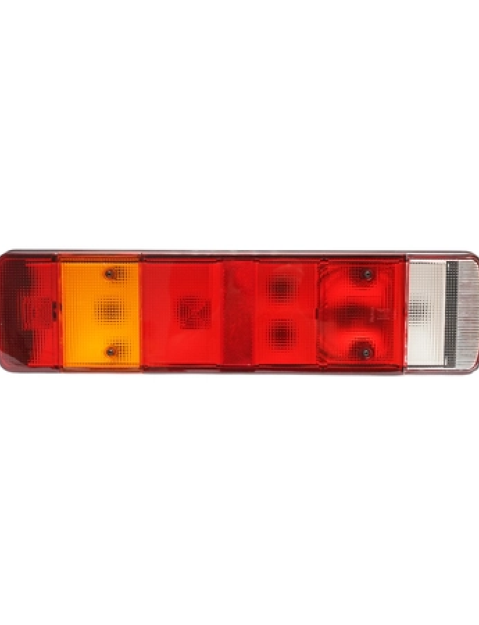 Lampă spate stânga Scania 520×130×90 mm — lampă combinată spate pentru camioane Scania.