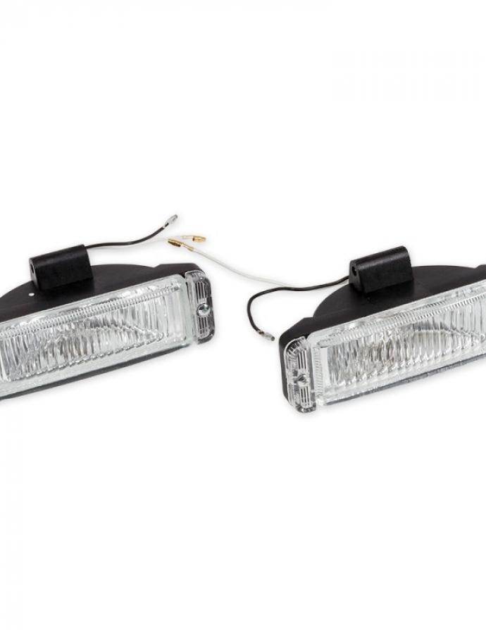 Faruri suplimentare tip cameleon (2 bucăți), H3, 12V, 55W, 128×45 mm <DK>