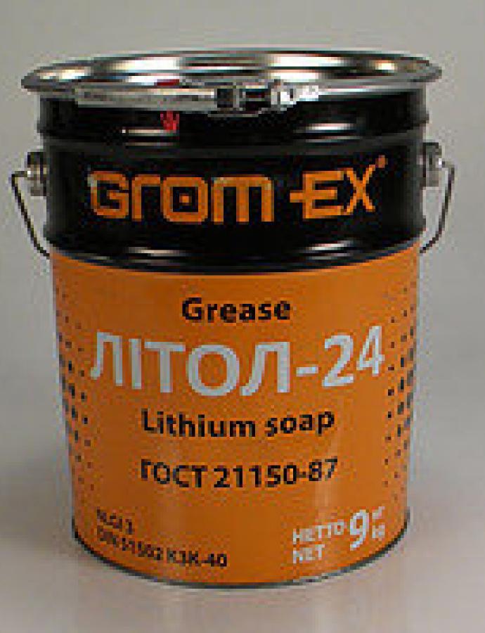 Смазка литиевая Литол -24 GROM-EX PREMIUM 0,8 кг (светлый)