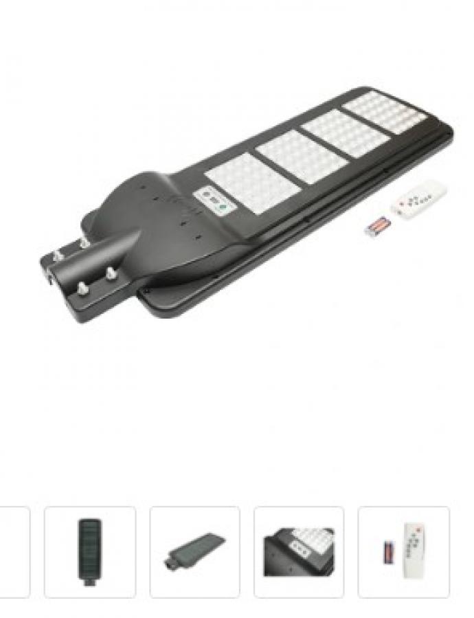 Lampa LED cu prindere pe stalp pentru iluminat stradal 6V/300W