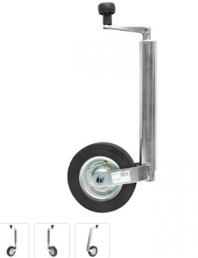 Опорное колесо для прицепа 48 мм, нагрузка 150 кг.