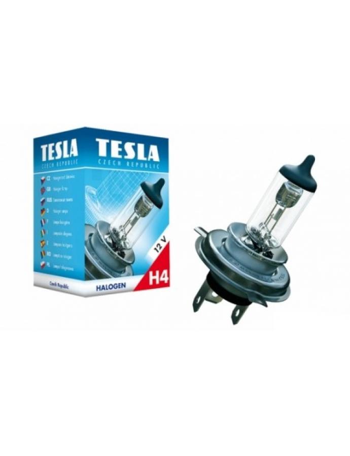 Лампа автомобильная H4 12В 60/55W P43t TESLA