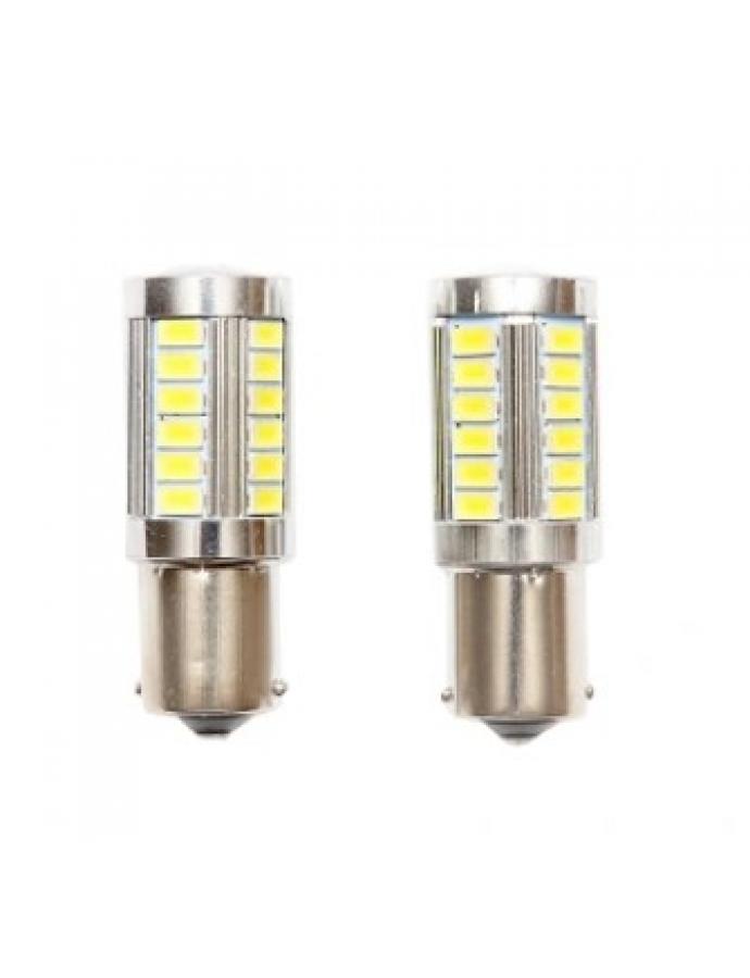 Bec LED pentru semnalizatoare și stopuri 12V BAU15 0,25A set 2 bucăți BK Germany