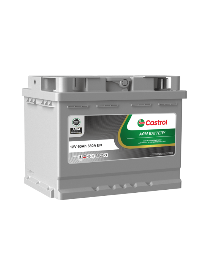Acumulator CASTROL 60 Ah AGM 242×175×190