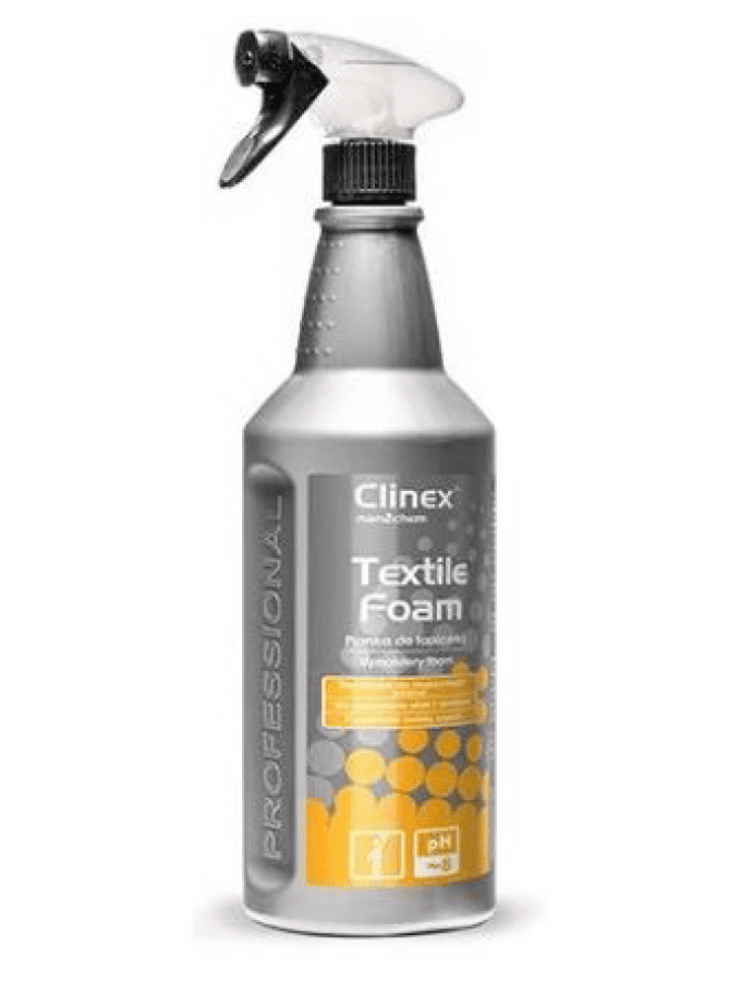 Spuma pentru curatare textil Clinex 1l