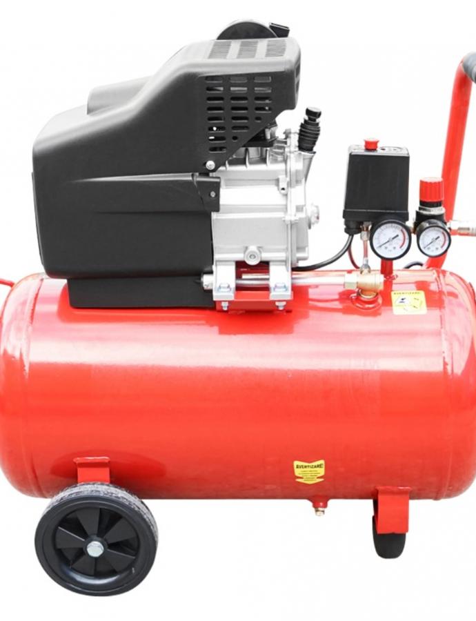 Compresor aer 50L, 1.5kW/2CP, 8 Bar, volum 184L Breckner Germany