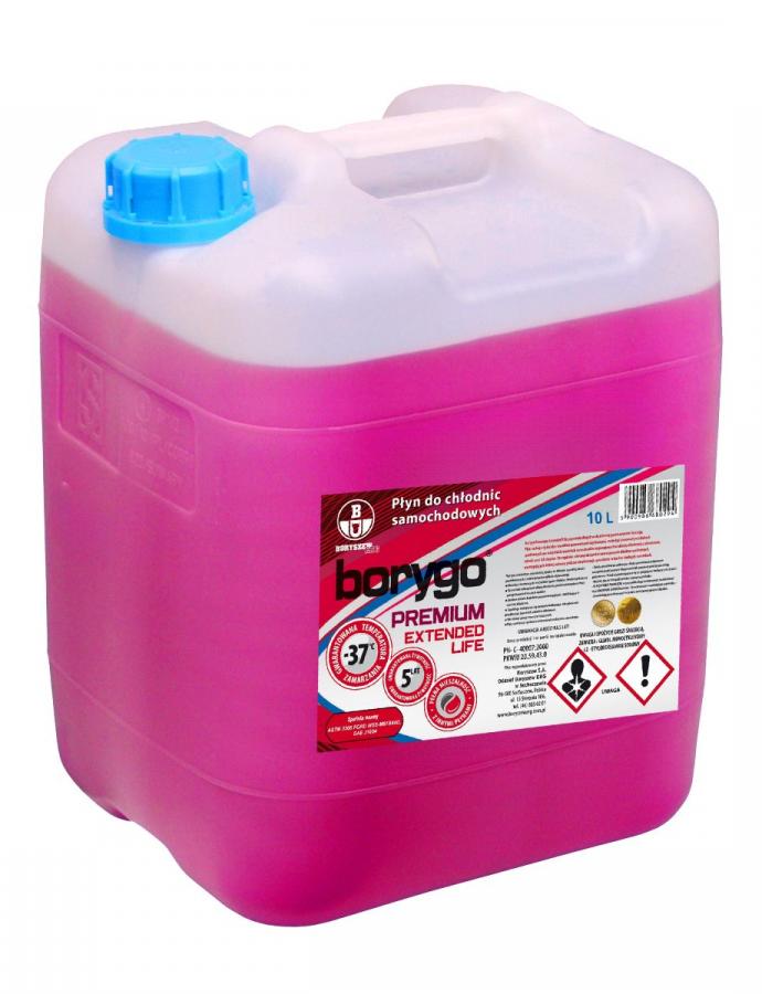 Антифриз BORYGO Premium G12+ 10 л красный – купить в Кишинёве