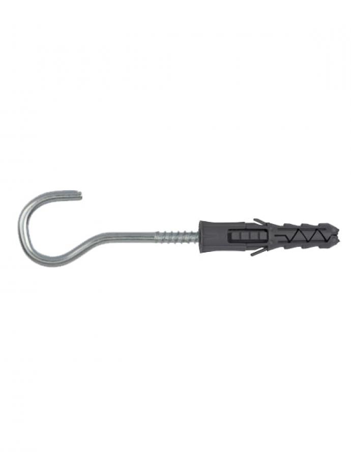 Дюбель расп. 12/7,5×75 мм с шурупом полукруглой головкой — надежное крепление для различных строительных конструкций.