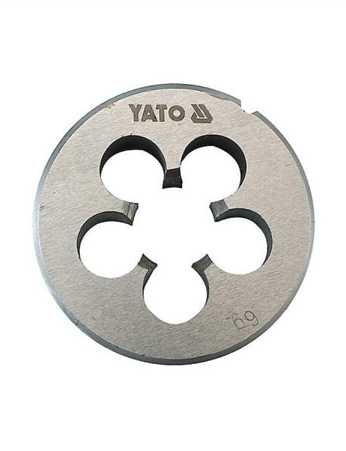 Плашка YATO М5 — надёжный инструмент из HSS M2 для качественного нарезания резьбы.