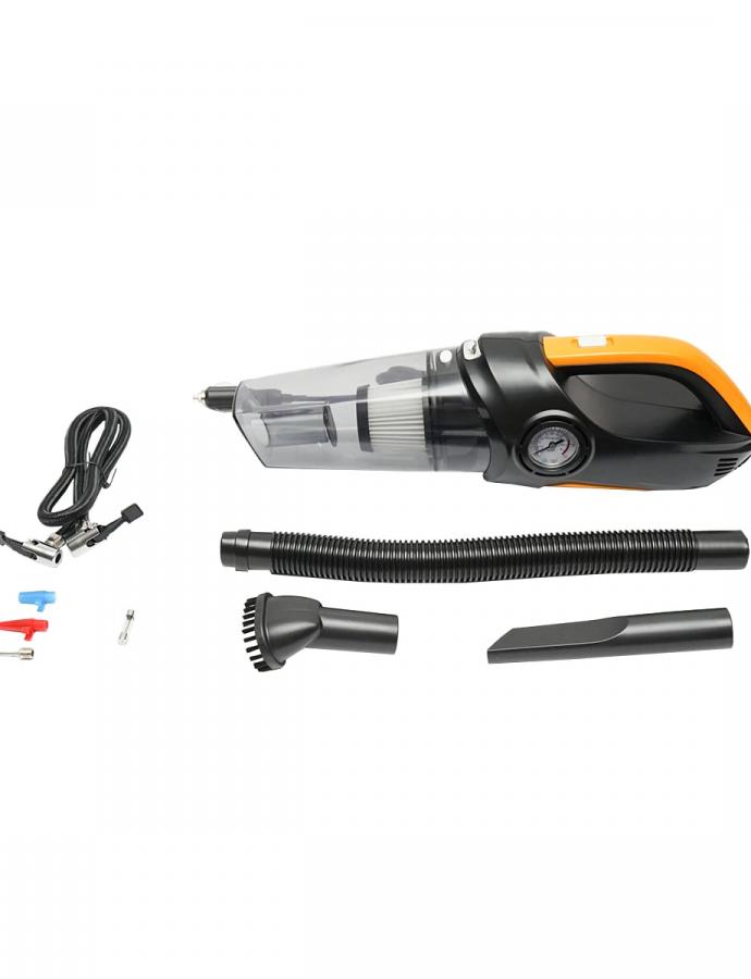 Пылесос автомобильный - компрессор 3 в 1 12В 60Вт/120Вт макс. давление 10б Hoteche