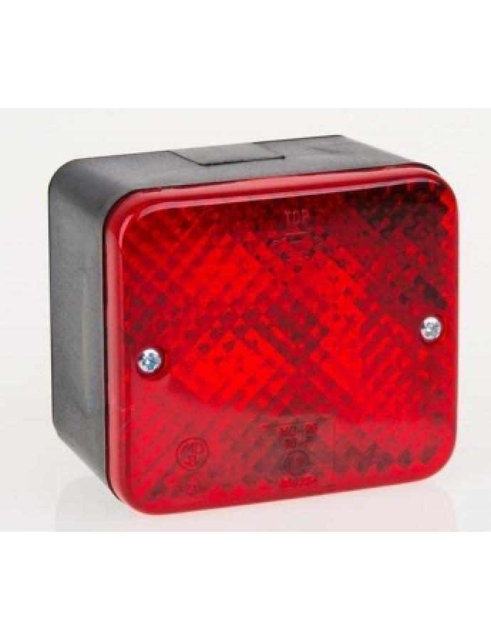 Lampă de ceață cu fixare în două șuruburi M5 pentru automobile și utilaje