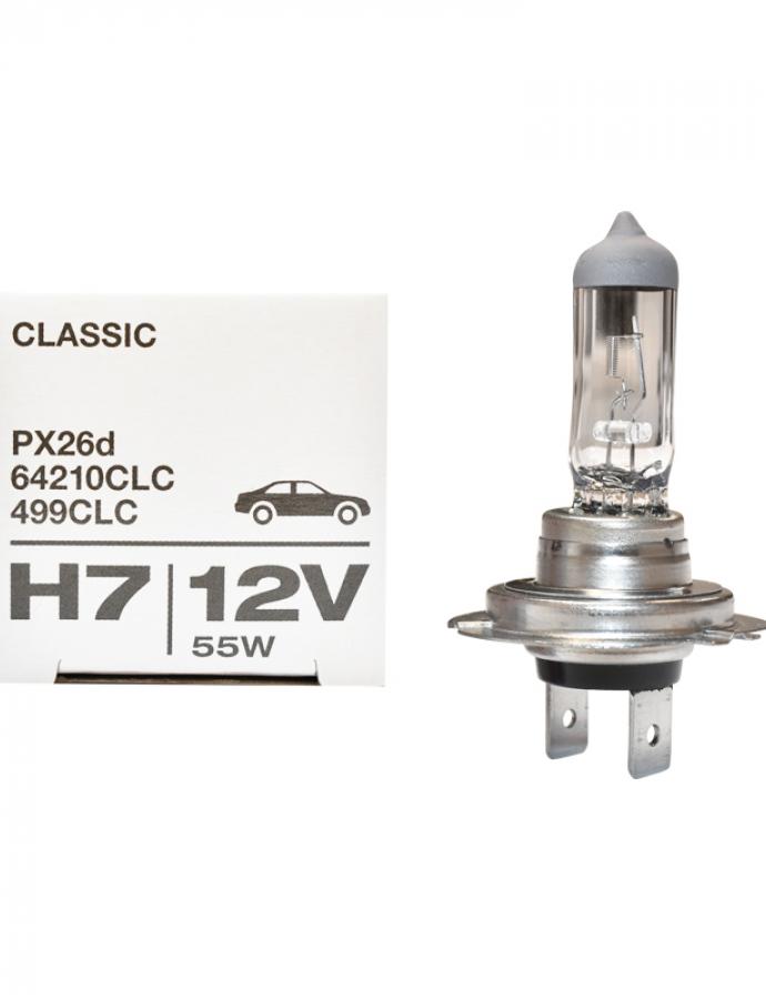 Лампа автомобильная H7 12V 55W PX26D OSRAM