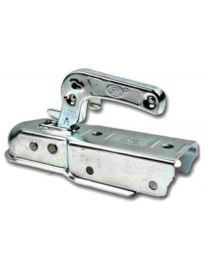 Замок фаркопа для квадратного дышла 750 кг — противоугонное устройство для защиты прицепа.