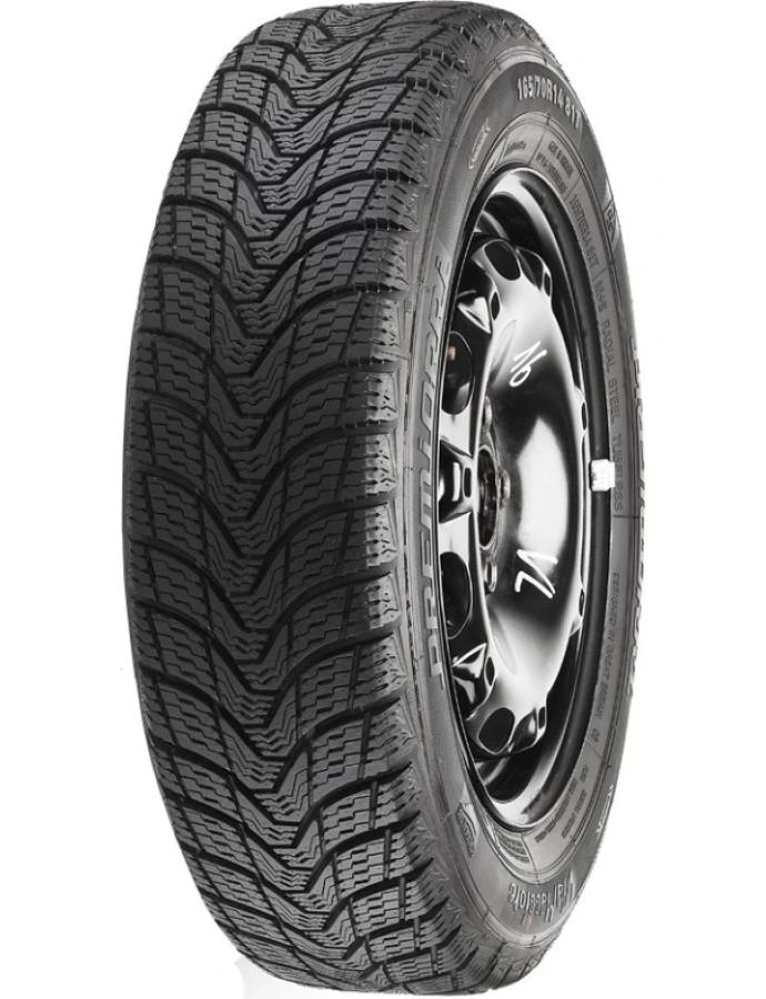 Шина зимняя (M+S) PREMIORRI ViaMaggiore 175/70R13 82T — рисунок протектора, сцепление на снегу и мокрой дороге, боковина.