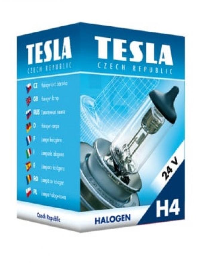 Автомобильная лампа H4 24В 75/70W P43t TESLA