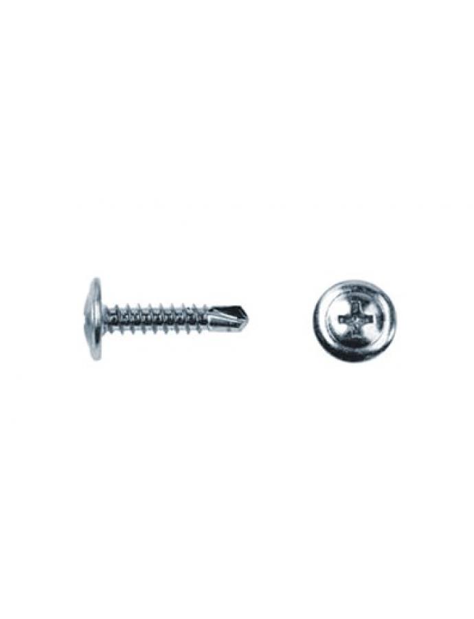 Șurub zincat 4.2×51 cu șaibă presată și burghiu, pentru metal.