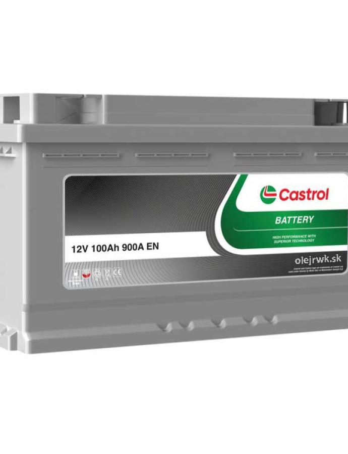 Acumulator CASTROL 100 Ah SLI 353×175×190