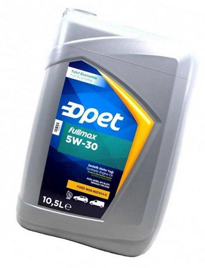 Синтетическое моторное масло OPET 5W-30 FULLMAX (10.5L)