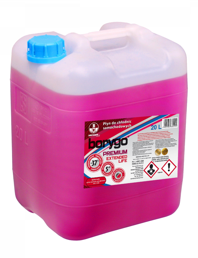 Антифриз BORYGO Premium G12+ 20 л красный – купить в Кишинёве
