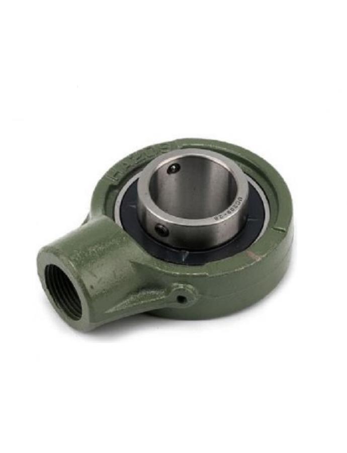 Protejat împotriva contaminării (construcție cu carcasă). Alt: Rulmentul UCHA 209 — un rulment fiabil cu carcasă, care asigură durabilitate și ușurință la montaj.