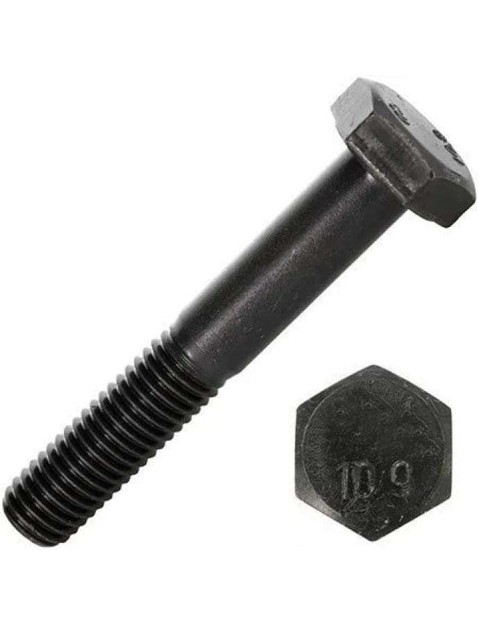 Болт М12×45 мм, сталь 10.9 — надёжный крепёжный элемент для профессионального применения.