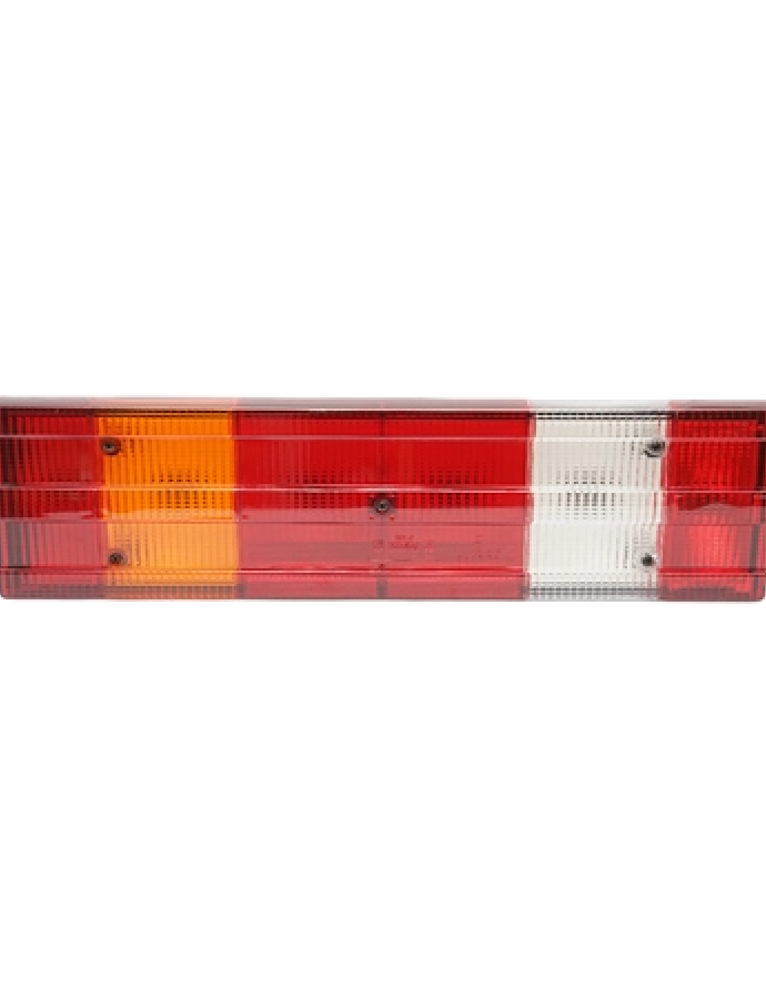 Lampă spate Mercedes Actros stânga 525×145×82 mm — lampă combinată spate pentru camioane Mercedes-Benz Actros.