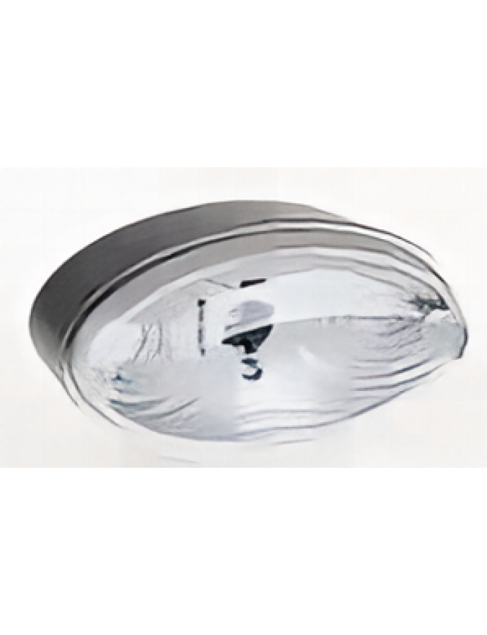 Lampă FT-058 S B lumină de zi (DRL) albă, montaj pe două șuruburi M5 — lampă LED de rulare diurnă pentru autoturisme și utilaje speciale.