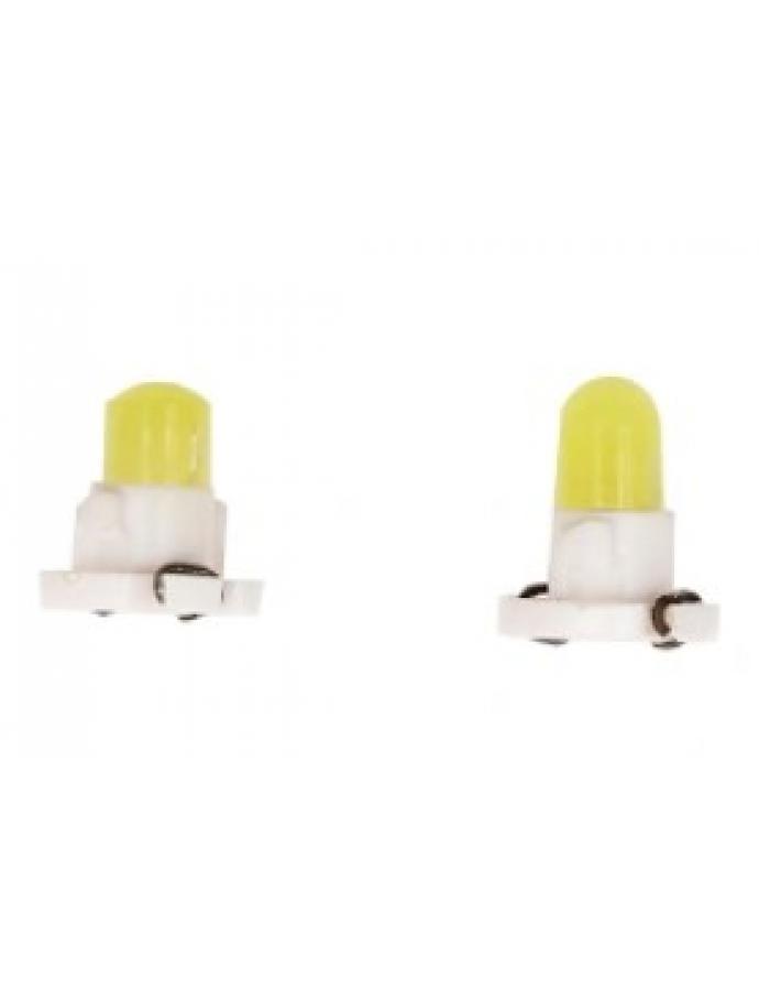 Set 2 becuri LED SMD 12V T4.2 0,02A lumina rece BK Germany