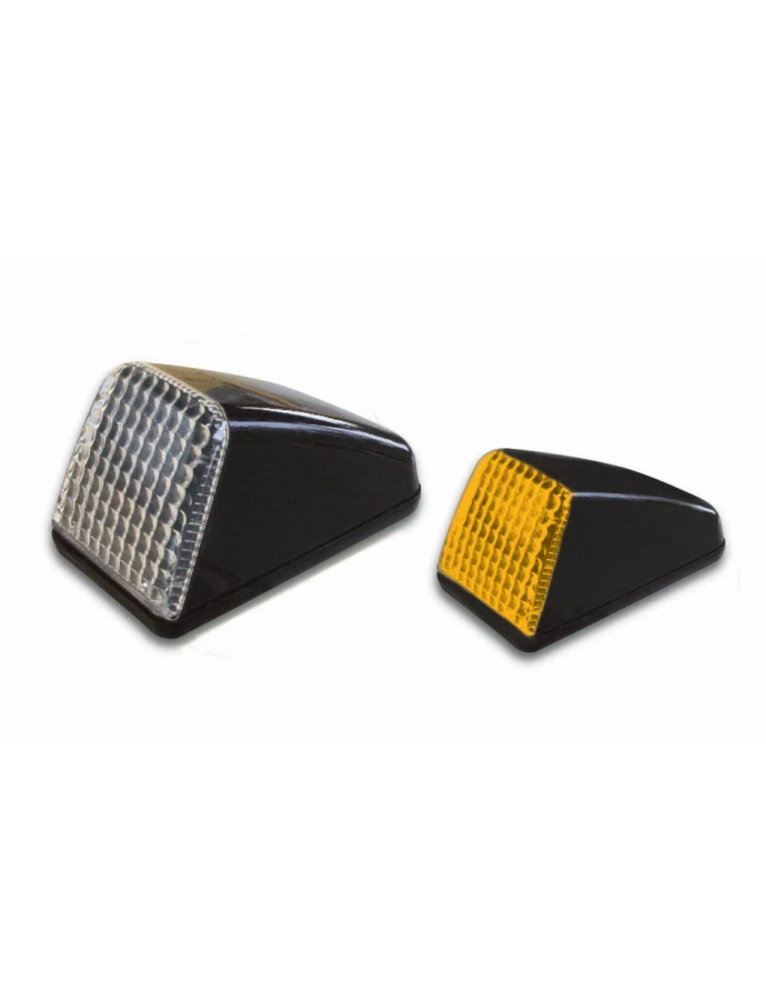 Lampa de gabarit superioară albă 90×60 mm