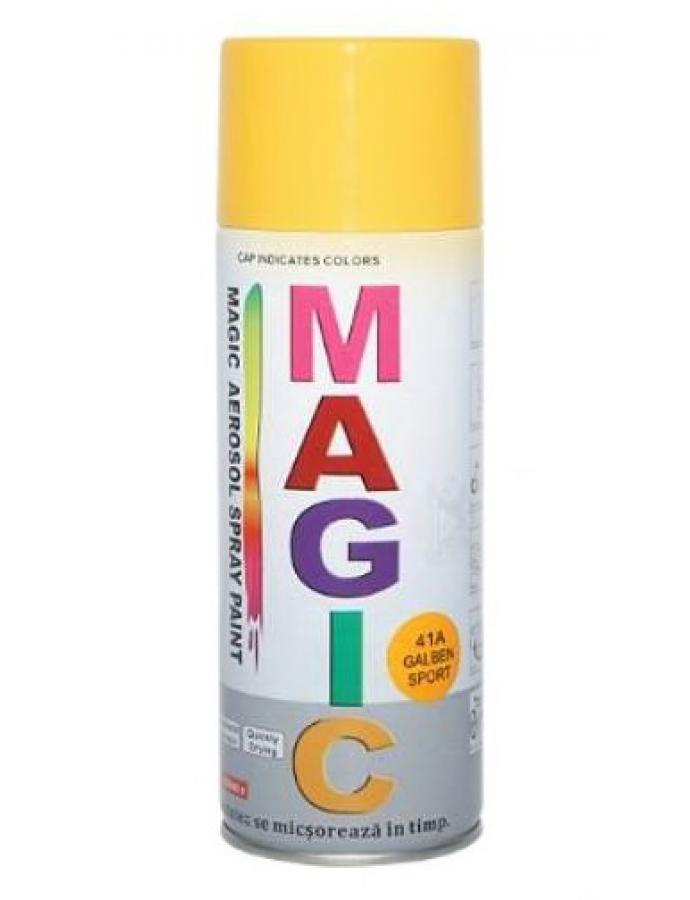 Vopsea spray Magic (Galben sport 41A) 400ml