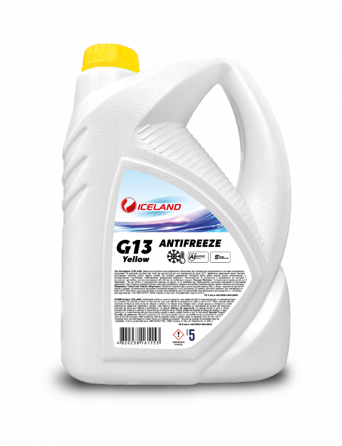 Antifreeze ICELAND G-13 5. (galben)